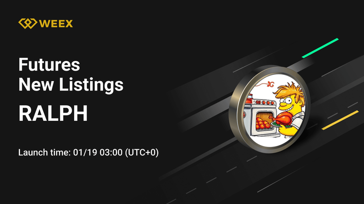 RALPH USDT 期货：WEEX交易所新上市